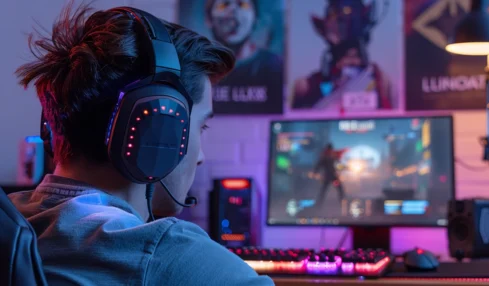 Le lioncast LX55 : un casque de jeu USB offrant confort, bon son et éclairage RGB adapté à toutes vos sessions