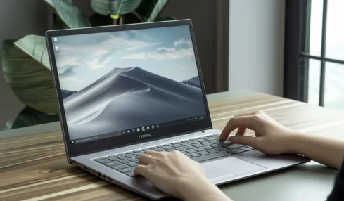 Le nouveau Volks-Notebook de Trekstor : un ordinateur portable de 13,3 pouces avec écran tactile et boîtier en aluminium