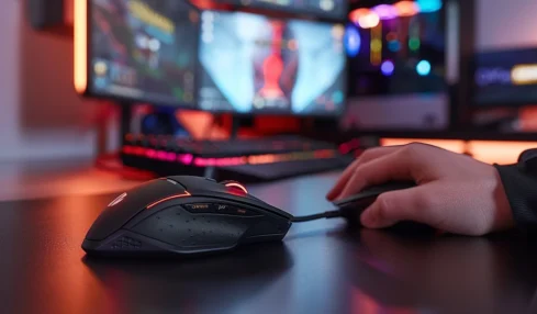 Avec la série OMEN by HP : hp étend sa gamme de périphériques de jeu avec la souris OMEN Reactor